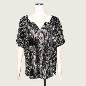 APT.9 Draped Sleeve Blouse